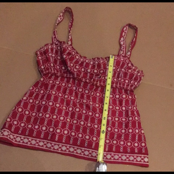 max studio red summer tank top - Picture 5 of 6